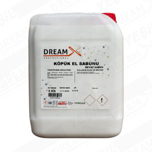 Dreamx Köpük El Sabunu Beyaz Sabun 5 kg